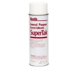 Bostik SuperTak General Purpose Aerosol Adhesive 17 OZ. Can