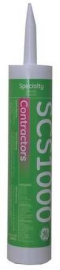 GE SCS1001 Silicone Adhesive/Sealant 10.1 OZ. Cartridge