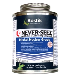 Never-Seez NGBT-8 Pure Nickel Special Nuclear Grade 8 OZ. Brush Top Can