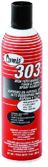 Camie 303 High Performance Foam & Fabric Spray Adhesive